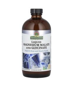 Réponse de la nature - Malate et Glycinate de magnésium liquide - 480 ml