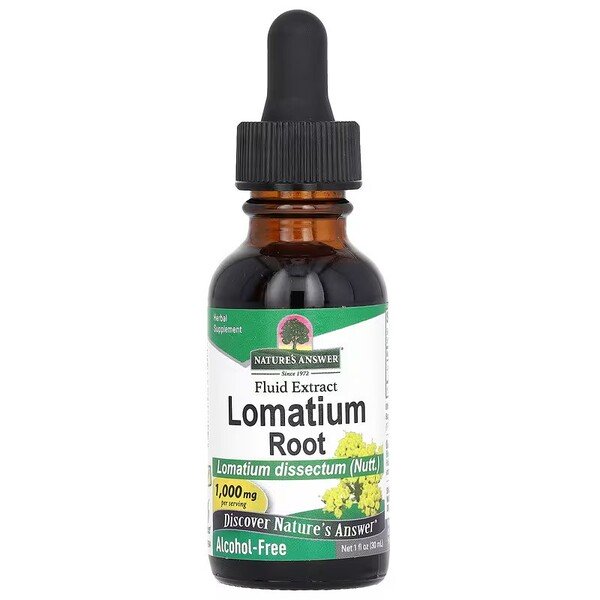 Nature's Answer - Lomatiumwortel, 1000 mg - 30 ml