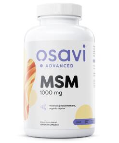 MSM, 1000mg - 120 gélules végétales