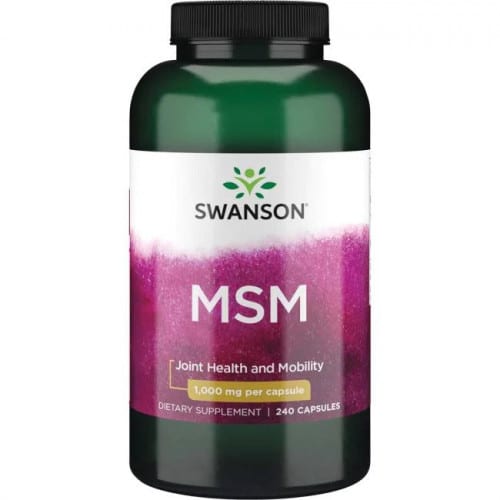 Swanson - MSM Methylsulfonylmethaan, 1000 mg - 240 capsules