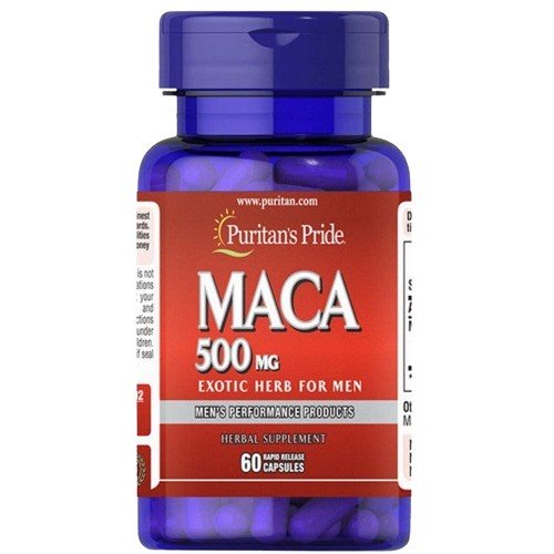 Puritan's Pride - Maca, 500 mg - 60 capsules