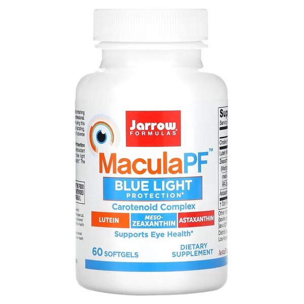 Jarrow Formulas - Macula PF - 60 Zachte Capsules