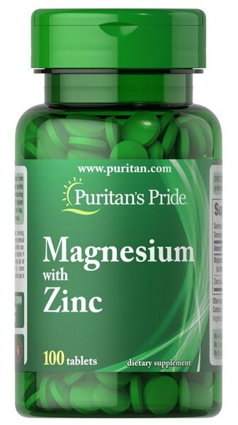 Magnésium avec Zinc - 100 comprimés