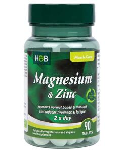 Holland & Barrett - Magnesium met Zink - 90 Tabletten