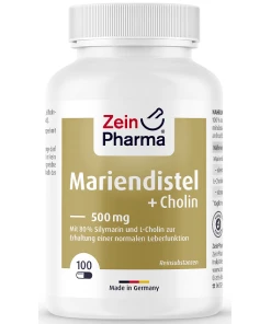 Zein Pharma - Mariadistel + Choline, Levercomplex - 100 capsules