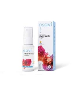 Spray oral multivitaminé CoQ10, Orange - 25 ml.