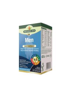 Natures Aid - Natures Aid Multivitaminen & Mineralen voor mannen (30 capsules)