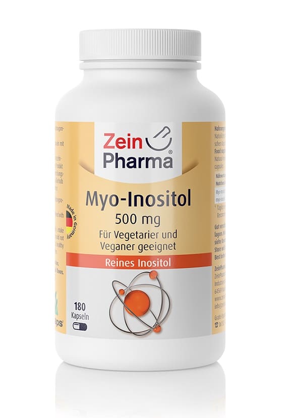 Zein Pharma - Myo-Inositol, 500 mg - 180 capsules