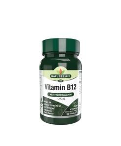 Comprimés de vitamine B12 Natures Aid (90 comprimés)