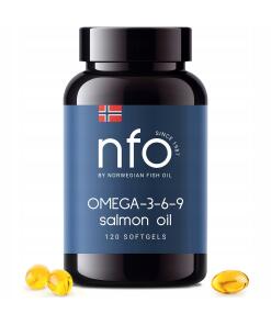 NFO - NFO Omega-3-6-9 Zalmolie (120 capsules)