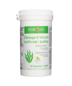 NORSAN Oméga-3 VÉGÉTAL (80 capsules)