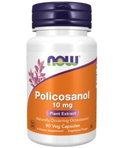 NOW FOODS Policosanol 10 mg (90 gélules végétales)
