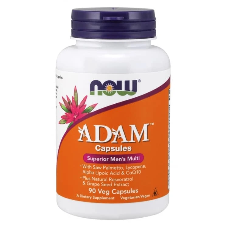 NOW Foods - ADAM Multivitaminen voor mannen - 90 capsules