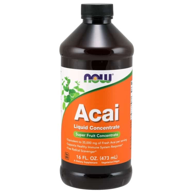 NOW Foods - Vloeibaar Açaí Concentraat - 473 ml