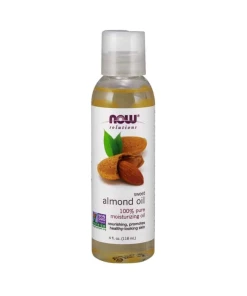 NOW Foods - Amandelolie, 118 ml - Veganistisch