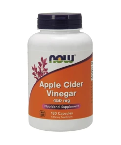 NOW Foods - Appelciderazijn, 450 mg - 180 capsules