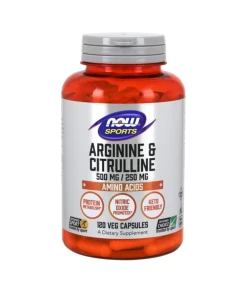 NOW Foods - Arginine & Citrulline - 120 vegetarische capsules