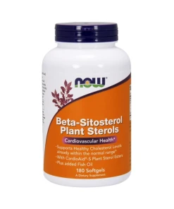 NOW Foods - Beta-Sitosterol Plantensterolen - 180 Softgels