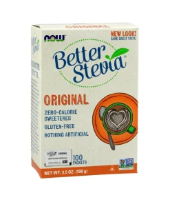 NOW Foods - Betere Stevia, Origineel - 100 stuks
