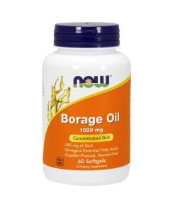 Huile de bourrache, 1000mg - 60 softgels