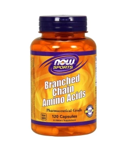NOW Foods - BCAA - Vertakte Keten Aminozuren - 120 Capsules