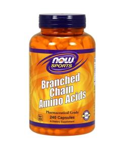 NOW Foods - BCAA - Vertakte Keten Aminozuren - 240 Capsules