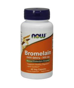 NOW Foods - Bromelaïne, 500 mg - 60 capsules