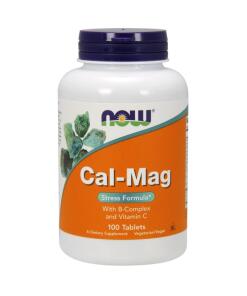 Cal-Mag avec B-Complex et Vitamine C - 100 comprimés