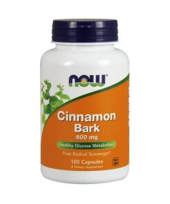 NOW Foods - Kaneelschors, 600mg - 120 capsules