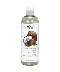 NOW Foods - Vloeibare Gefractioneerde Kokosolie - 473 ml