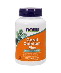 NOW Foods - Koraalcalcium Plus - 100 capsules