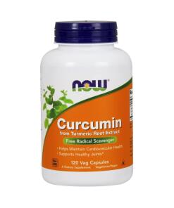 NOW Foods - Curcumine - 120 vegetarische capsules