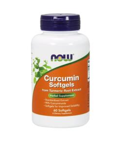 NOW Foods - Curcumine - 60 Zachte Capsules