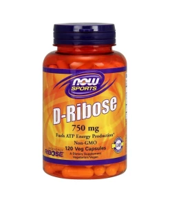 D-Ribose, 750mg - 120 vcaps