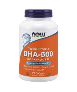 DHA-500, 500 DHA / 250 EPA - 180 softgels