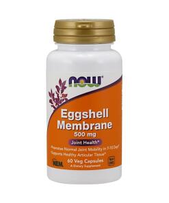NOW Foods - Eierschaalmembraan, 500 mg - 60 vegetarische capsules
