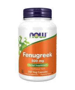 NOW Foods - Fenegriek, 500mg - 250 capsules