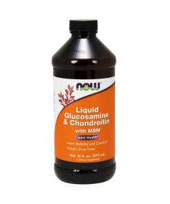 NOW Foods - Glucosamine & Chondroïtine met MSM Vloeibaar - 473 ml