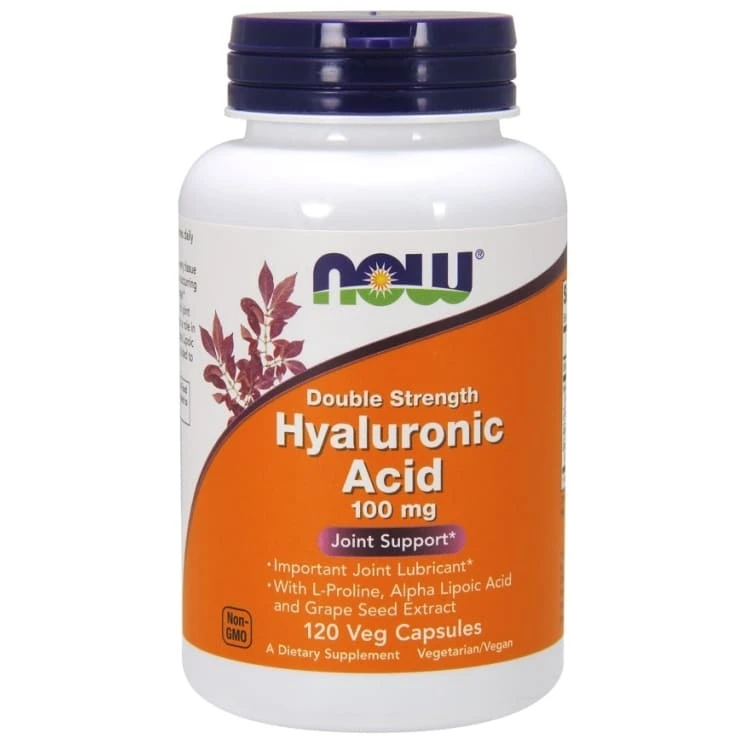 Acide hyaluronique, 100mg Double Force - 120 gélules