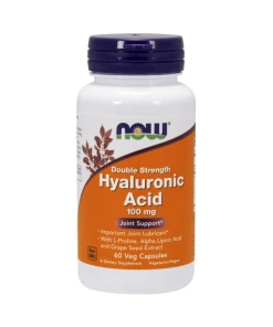 Acide hyaluronique, 100mg Double Strength - 60 vcaps