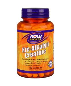 NOW Foods - Kre-Alkalyn Creatine - 120 capsules