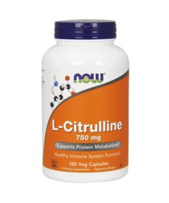 NOW Foods - L-Citrulline, 750 mg - 180 capsules