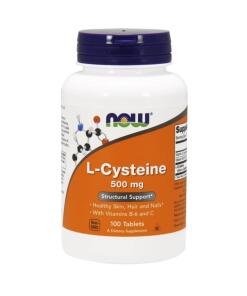NOW Foods - L-Cysteïne, 500 mg - 100 tabletten