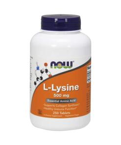 NOW Foods - L-Lysine, 1000 mg - 250 tabletten
