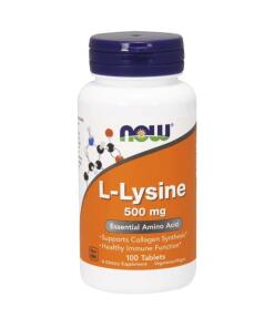 NOW Foods - L-Lysine, 500 mg - 100 tabletten