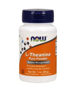 NOW Foods - L-Theanine, Puur Poeder - 28g