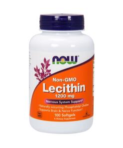 Lécithine, 1200mg Non-GMO - 100 softgels