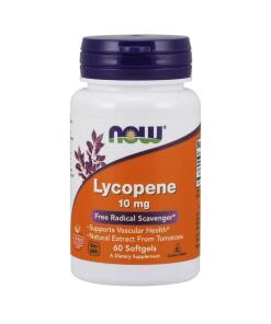 NOW Foods - Lycopeen, 10 mg - 60 zachte capsules