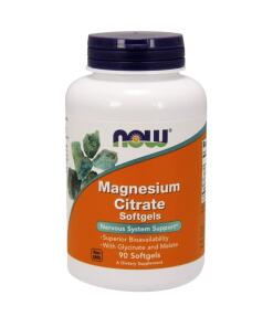 NOW Foods - Magnesiumcitraat Softgels - 90 Capsules
