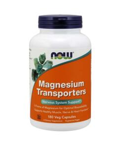 NOW Foods - Magnesium Transporteurs - 180 Veganistische Capsules